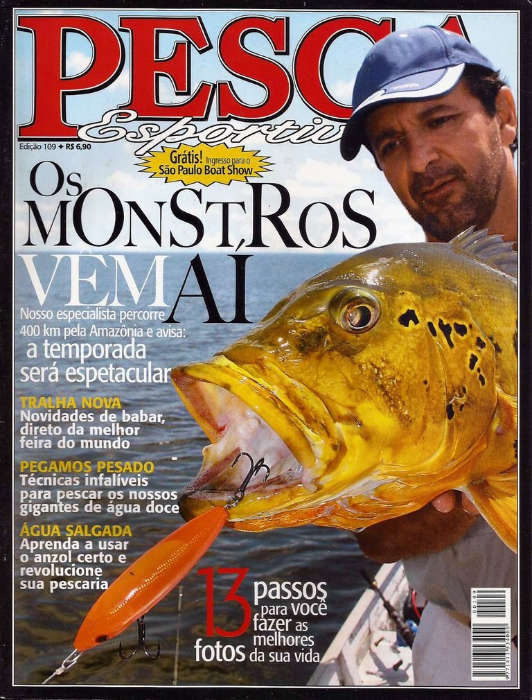 Revista Pesca Esportiva 20 Edições A Escolher Complete Sua Coleção Familia Muda 5643