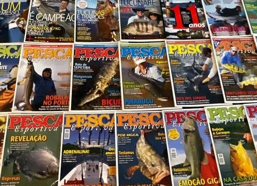 Kit 3 Revistas De Pesca Edições A Escolher Com 10 De Desconto Familia Muda 2470