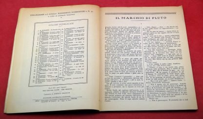 Edgar Wallace, Il Marchio Di Pluto / Paura- Coleção Giallo Itália 1937