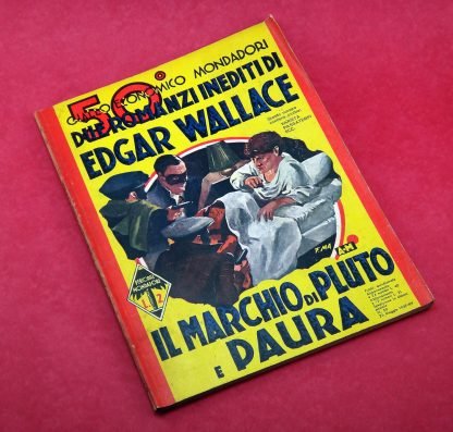 Edgar Wallace, Il Marchio Di Pluto / Paura- Coleção Giallo Itália 1937