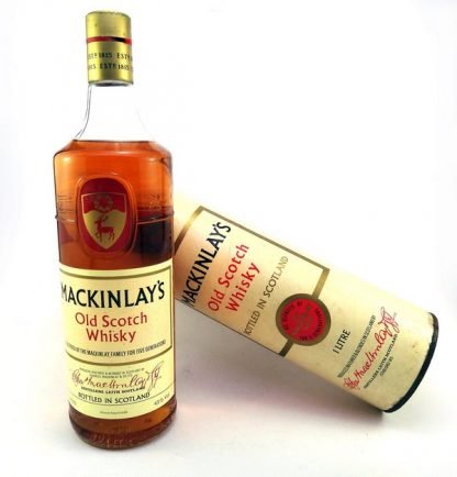Garrafa de Whisky Mackinlay's Old Scotch Whisky - Anos 70 - Uísque