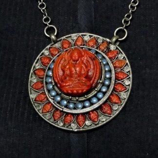 Mágico Pingente e anel, prata de lei, deus Shiva, Feito No Nepal