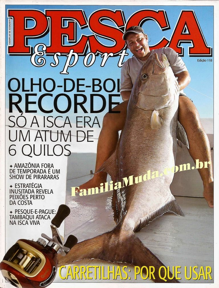 Revista Pesca Esportiva Várias Edições • Familia Muda 1673