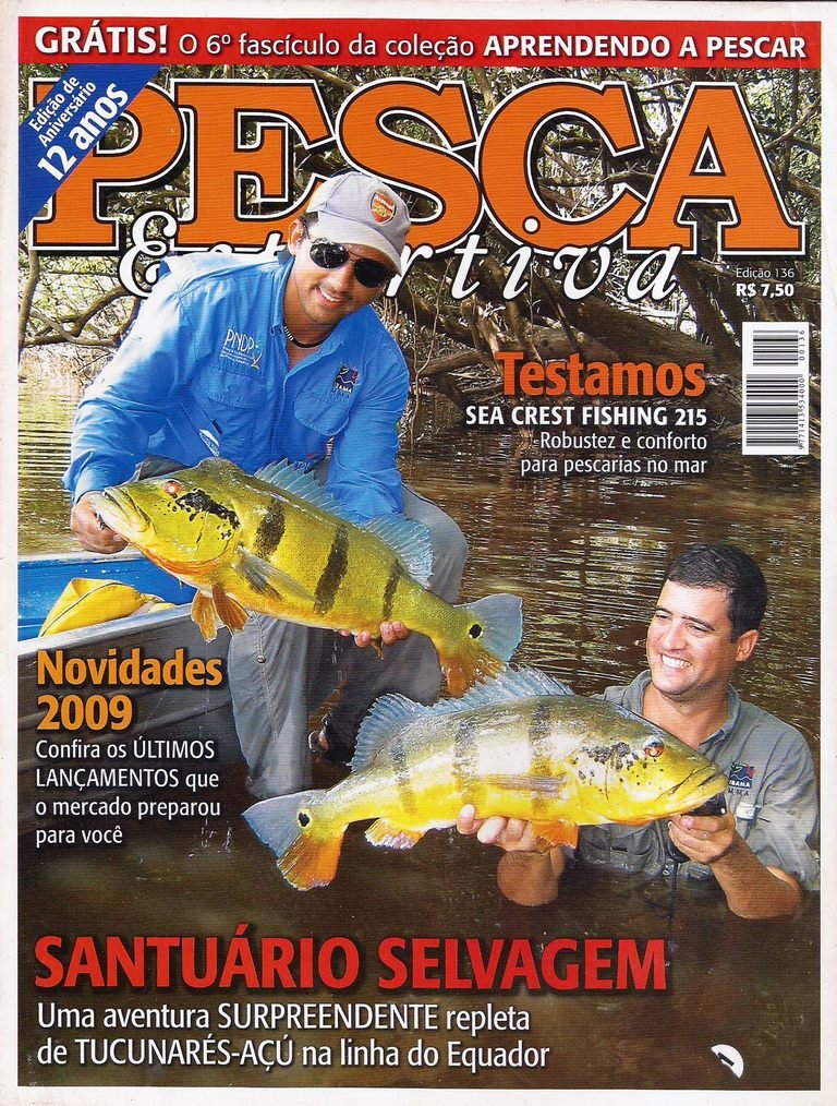 Revista Pesca Esportiva 20 Edições A Escolher Complete Sua Coleção • Familia Muda 0504