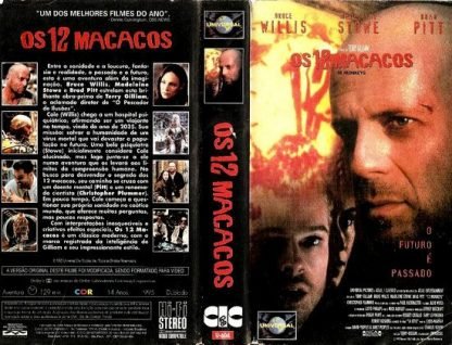 Os doze Macacos, VHS original, Brad Pitt