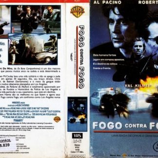 Fogo contra Fogo, VHS original, Pacino, De Niro De Niro familiamuda.com.br 2