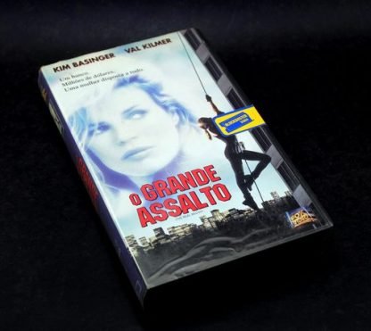 O Grande Assalto, VHS original, Kim Basinger, Val Kilmer Kim Basinger familiamuda.com.br 2