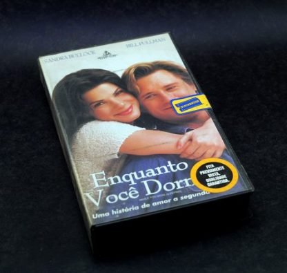 Enquanto Você Dormia, VHS original, Sandra Bullock, Bill Pullman Bill Pullman familiamuda.com.br 2