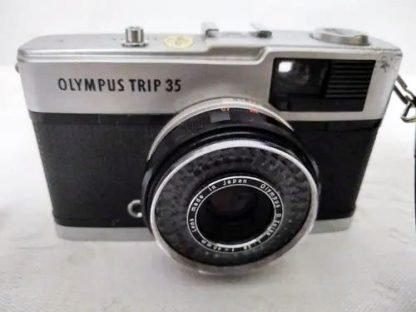 Câmera Olympus Trip 35 analógica anos 70 familiamuda.com.br 3